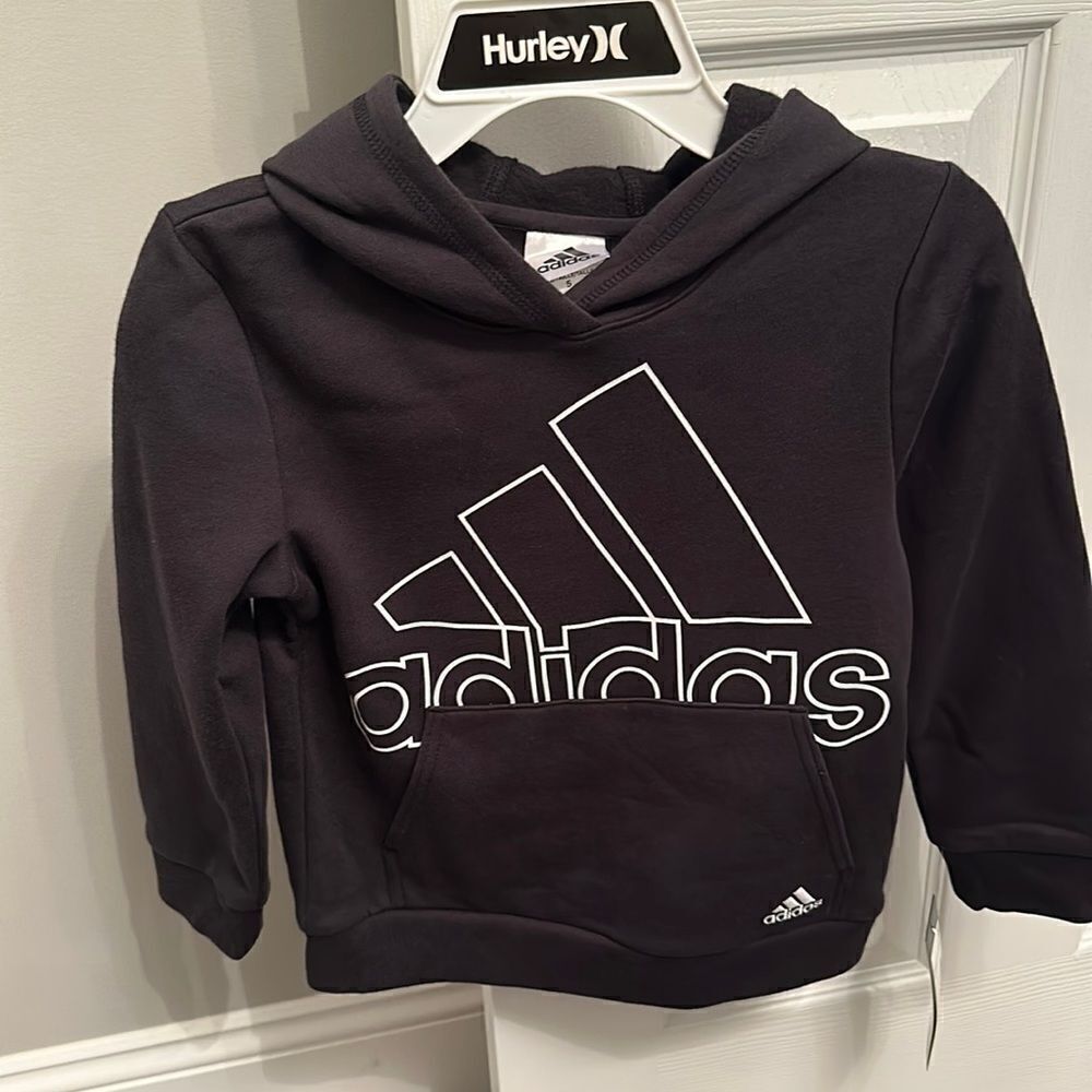 Super soft! Adidas hoodie size 5 kids  NWT
